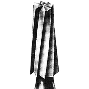 Meisenger Ra Steel Bur #2 T/fiss 6/pk Pack