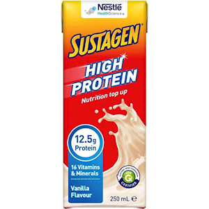 Out of Date, Nestle Vanilla Sustagen, 250mL, 24/Carton, Original Unopened Condition, Price Discounted, While Stocks last Carton