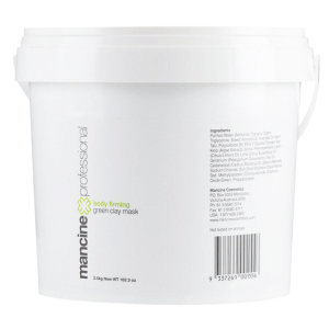 Mancine Body Spa Firming Clay, Green, 2.5 Kg Pail, Each Each