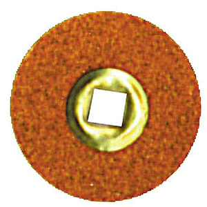 Moore's Paper Disc Brass Centre, Emery Fine, 3/4 Inch, 50/Pack Pack