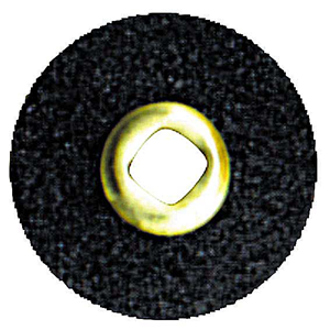 Moore's Paper Disc Brass Centre, Waterproof Medium, 5/8 Inch, 50/Pack Pack
