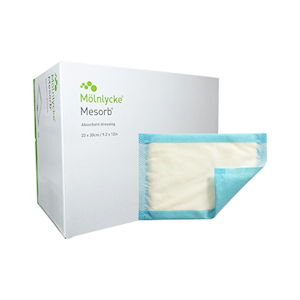 Mesorb Absorbent Underpad Dressing, 30 x 23cm, 30/Box Box