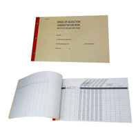 Drug Of Addiction Administration Book Multiple Drug/Page, 20 Page, Each Each