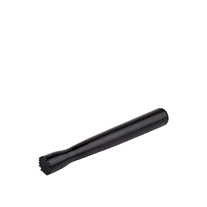 Muddler, 210 x 27mm, with Netted Head, Black ABS, Each Each
