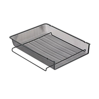 LETTER TRAY ELDON BLACK EACH Each
