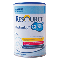 Out of Date, Resource Thicken Up Clear, 900 Grams, Each, Original Unopened Condition, Price Discounted, While Stocks last Each