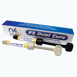 F2 Dual Cure Light And Chemically Cured Composite, Each Each