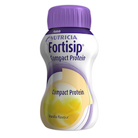 Out of Date, Nutricia Fortisip,Vanilla, 200Ml, 24/Ctn, Original Unopened Condition, Price Discounted, While Stocks last Carton