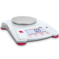 Ohaus Scout SPX Precision Balance, 220 Grams Capacity, 0.01 Grams Readability, 12cm Stainless Steel Round Pan, Each Each