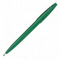 PENS P/TEL S520D SIGN PEN GREEN 12/BOX Box