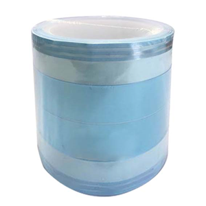 Livingstone Autoclave Biodegradable Sterilisation Paper with Film Roll, Steam Indicator Strip and Label, 75mm x 100 metres, Gusted, Each Each