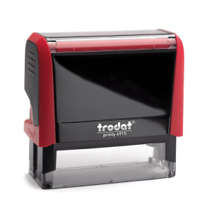 CUSTOM STAMP TRODAT 4915 EACH FREIGHT COSTING "RED" Each
