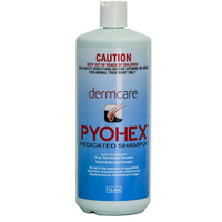 Dermcare Pyohex Medicated Foam Shampoo, 1 Litre, Antibacterial, Each Each