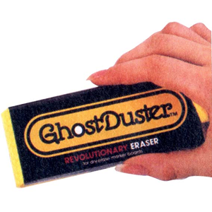 Quartet Ghost-Duster, Whiteboard Eraser, White, Each Each