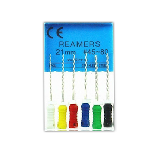 Reamers 21mm, No. 45 , 6/Pack Pack