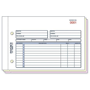 COMP PAPER REDIFORM ATTACHE 3 PART INVOICE R315 Each
