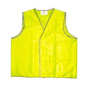 High Visibility Safety Vest, Extra Large, Yellow, Visitor with Livingstone Logo, Each Each