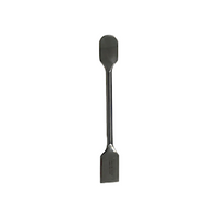 Livingstone Spatula, 160mm, 30grams 31 x 20mm Round End and 40 x 20mm Flat End, Stainless Steel, Each Each