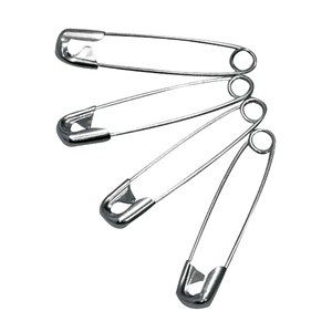 Livingstone Safety Pins, No. 2, 38mm, 12 Pins/Bag Bag