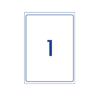 LABELS 199.6X289.1MM A4 100/BX(L7167) AVD959009 Pack