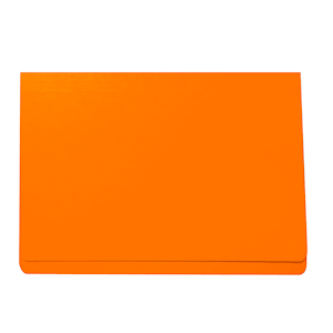 Spicers Manila Folder, Foolscap, Orange, Each Each