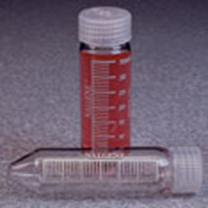 Centrifuge Conical Tube, 50ml, 28mm x 114mm Length, Recyclable Polypropylene, with Screw Cap, 300/Carton Carton