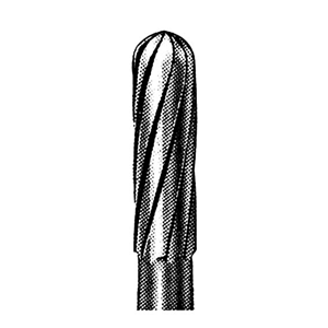 SSW 1156 600 Tungsten Carbide Burs, DomedFissure, ISO 137 #09, Friction Grip, Made in UK, Each Each