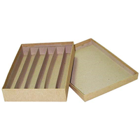 Histology Case, Recyclable Cardboard Material, 6 Compartments, 3cm Approx, Each Each