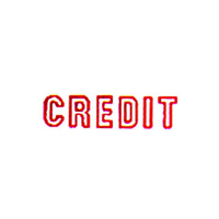 S/INKING SHINY CREDIT RED EACH Each