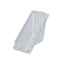 Small Clear View Sandwich Wedge, 100/Sleeve 500/Carton (CA-CVSW01) Carton