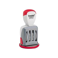 Trodat 2910 Stamp Dater U24 24 Hour Clock Face, Each (Stamp Pad Sold Separately) Each