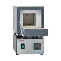 Thermolyne Kendro Muffle Furnace, Temperature Range: Up to 1100degC, 1.3L Capacity, 240 Volts, Stainless Steel, Each