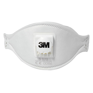 3M N95/P2 Face Mask Particulate Respirator, with Valve, Non-Therapeutic use, Each (9322+) Each
