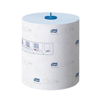 Tork Matic Advanced Blue Hand Towel 2-Ply, 21 x 25cm, 150 Metres, Perforated, 6 Rolls/Carton Carton