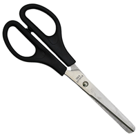 Scissors 6 1/4 Inch Black Handle Each Each