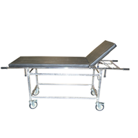 Patient Transfer Trolley, including Mattress with Backrest, Each Each