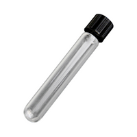 Test Tube, Glass, with Recyclable Polypropylene Screw Cap, 16 x 100mm, 1000/Pack Pack