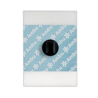 Unilect Ecg Electrode, 3mmslot, 32X45mm 60/Pk Pack