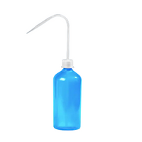 Vitlab Wash bottle, 500mL, LDPE, Blue, Each