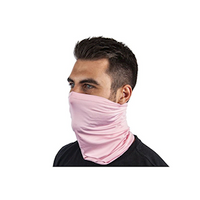 Victoria's Basement Bandana Neck Gaiter, UPF Fabric, Non-Medical, Pink Colour, Each