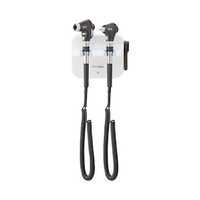 Welch Allyn Diagnostic Wall Set, PanOptic Plus LED Ophthalmoscope + MacroView Plus LED Otoscope, iExaminer Pro App, Each