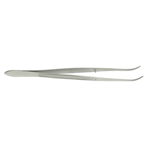 Livingstone Cushing Dressing Forceps, 18cm, Curved, Stainless Steel, Each Each