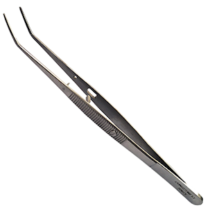 Livingstone Cushing Dressing Forceps, 15cm, Curved, Each Each