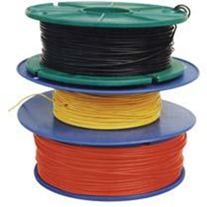 Bellwire, Copper, Nickel Plated, Yellow, 1 x 0.5mm, 100 Metres/Roll Each