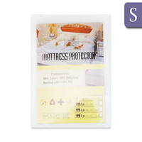 Fitted Waterproof Mattress Protector, Single 195Lx95Wx35H, Each 1