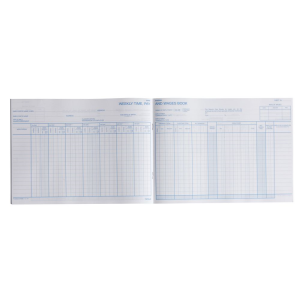 TIME & PAY WAGES BOOK 500 ZIONS EACH Each