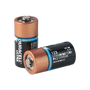 Zoll Duracell 123A Lithium Battery, for AED Plus, 5-Year Shelf Life, 10/Pack Pack