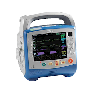 ZOLL X Series Advanced Monitor/Defibrillator, With Pacing, NIBP, SpO2, EtCO2, 12-Lead ECG, Touchscreen Display, Portable, Each